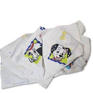 Disney 101 Dalmatians Vintage Twin Flat Sheet
